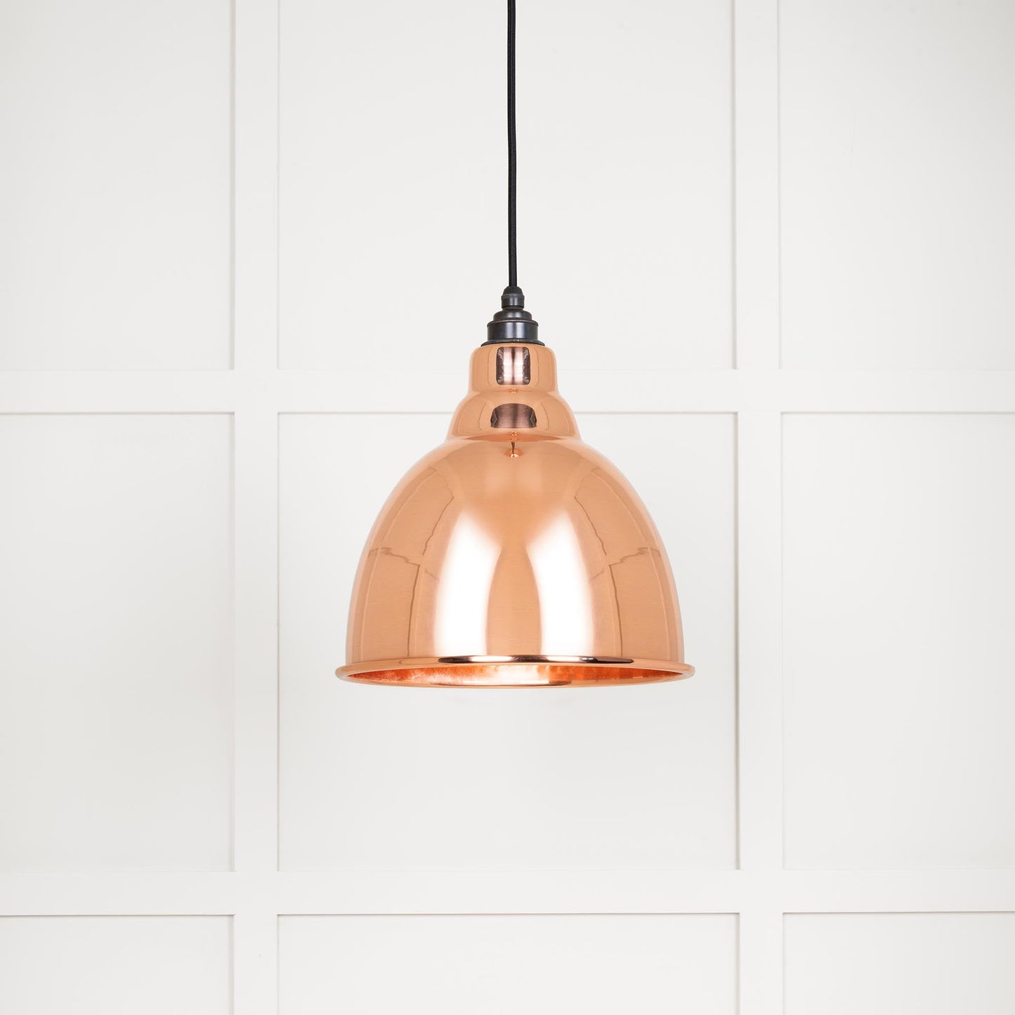From The Anvil Hammered Copper Brindley Pendant