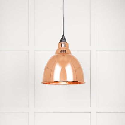 From The Anvil Hammered Copper Brindley Pendant