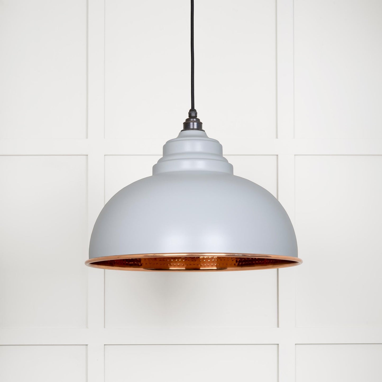 From The Anvil Hammered Copper Harborne Pendant