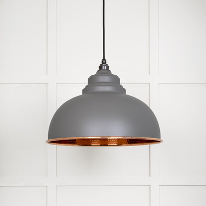 From The Anvil Hammered Copper Harborne Pendant