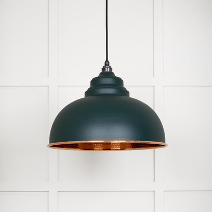 From The Anvil Hammered Copper Harborne Pendant