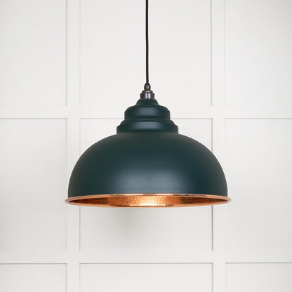 From The Anvil Hammered Copper Harborne Pendant