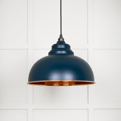 From The Anvil Hammered Copper Harborne Pendant