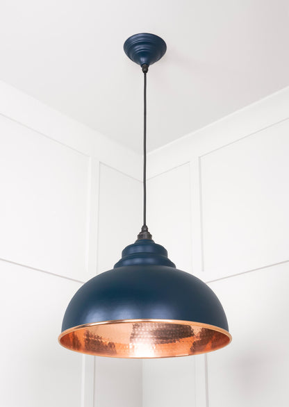 From The Anvil Hammered Copper Harborne Pendant