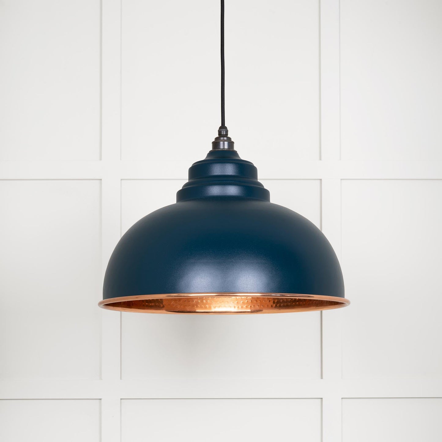 From The Anvil Hammered Copper Harborne Pendant
