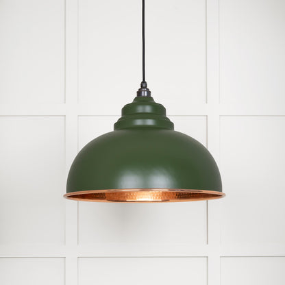From The Anvil Hammered Copper Harborne Pendant