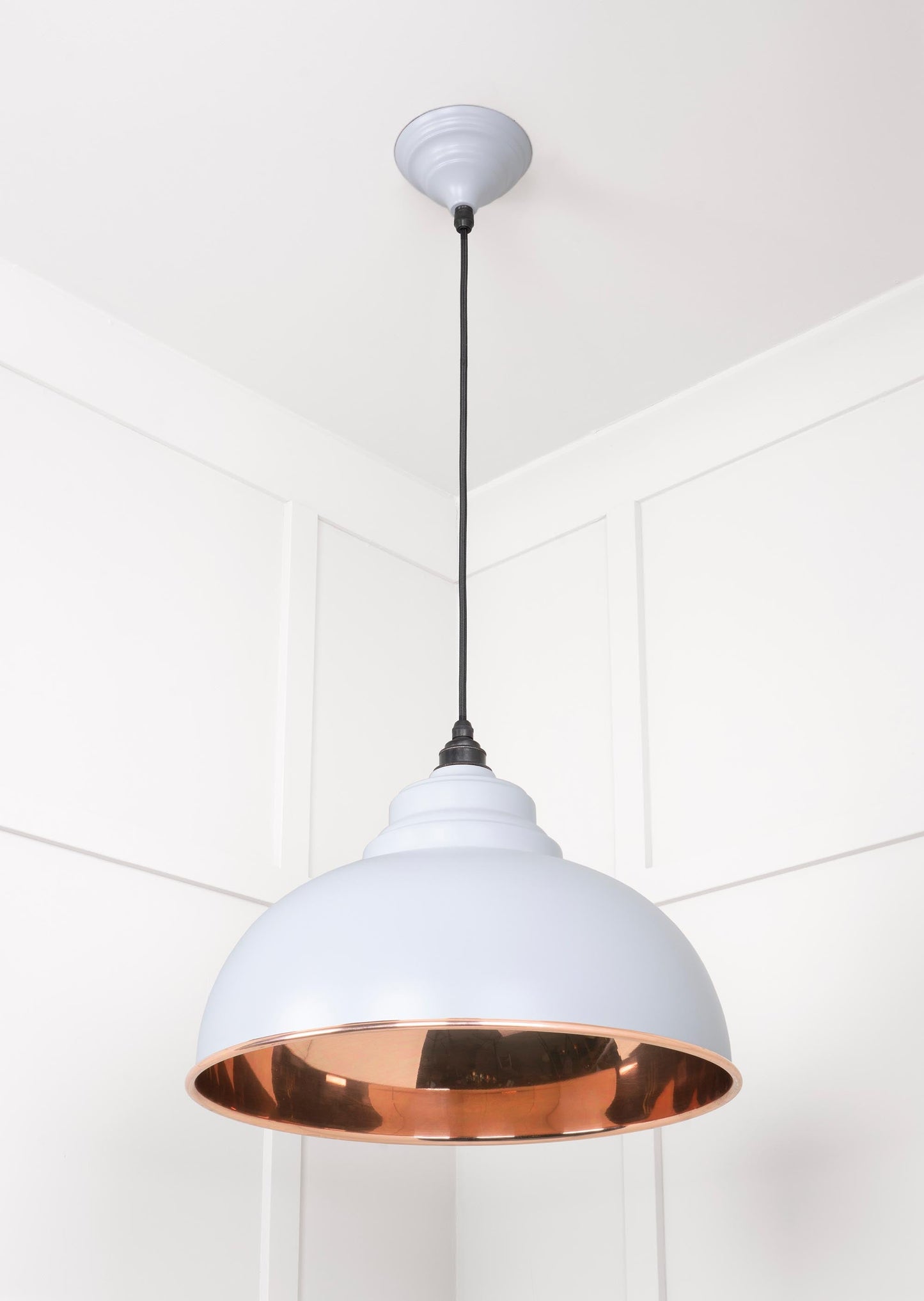 From The Anvil Smooth Copper Harborne Pendant