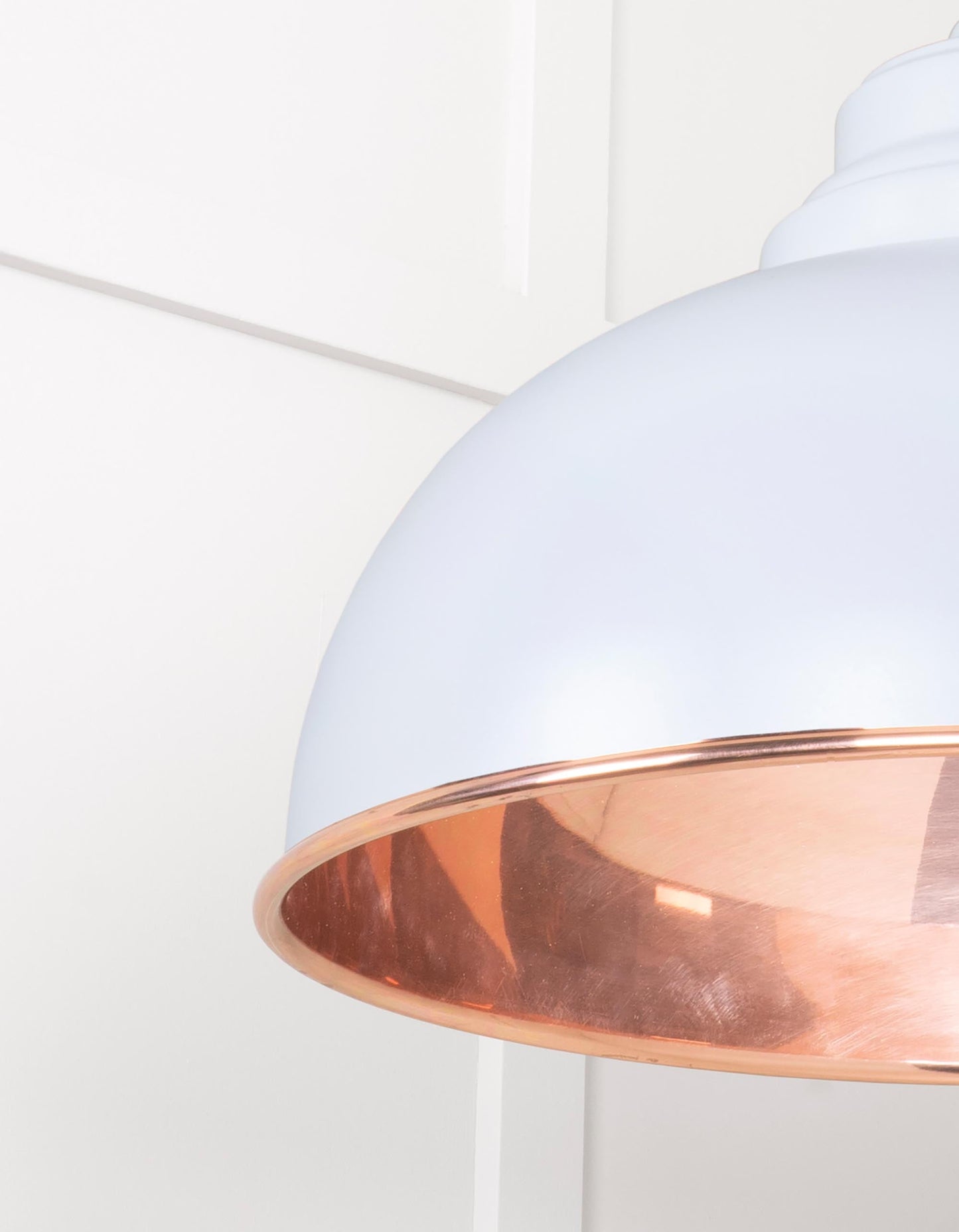 From The Anvil Smooth Copper Harborne Pendant