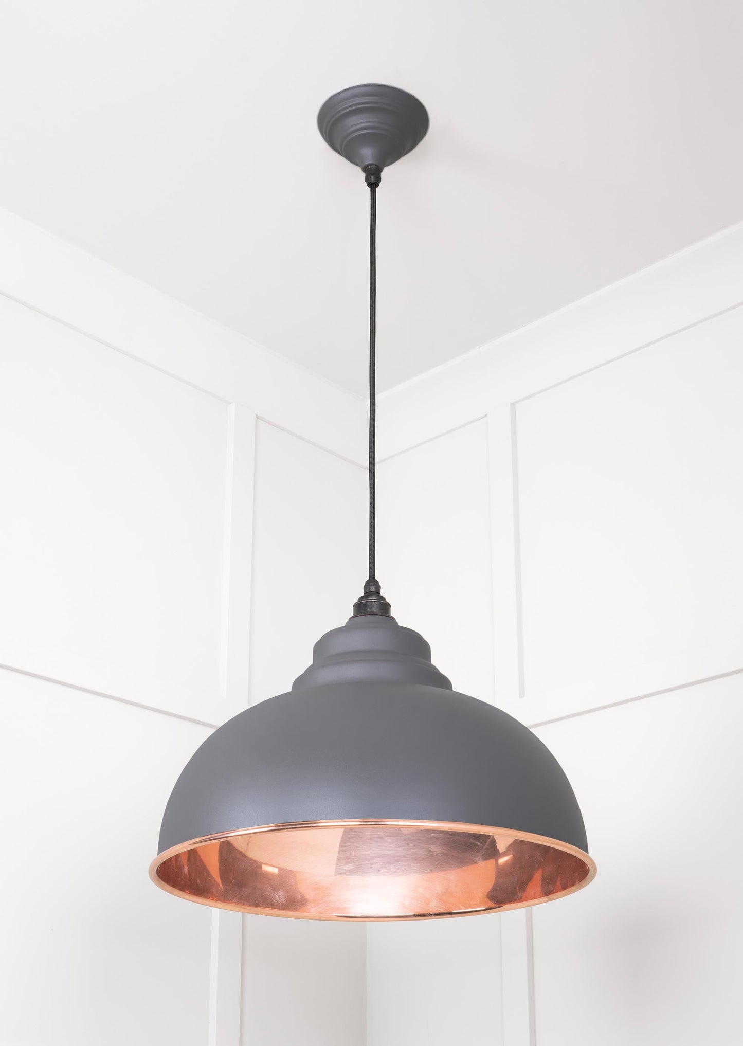 From The Anvil Smooth Copper Harborne Pendant