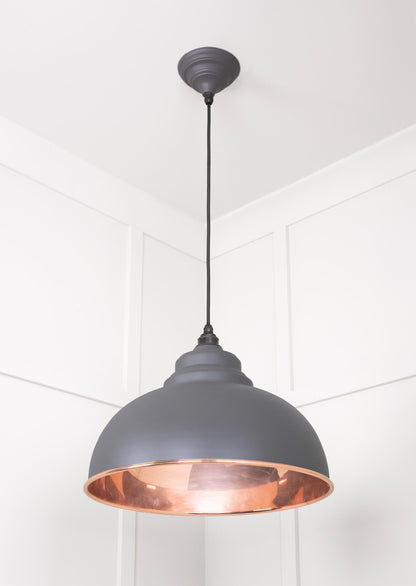 From The Anvil Smooth Copper Harborne Pendant