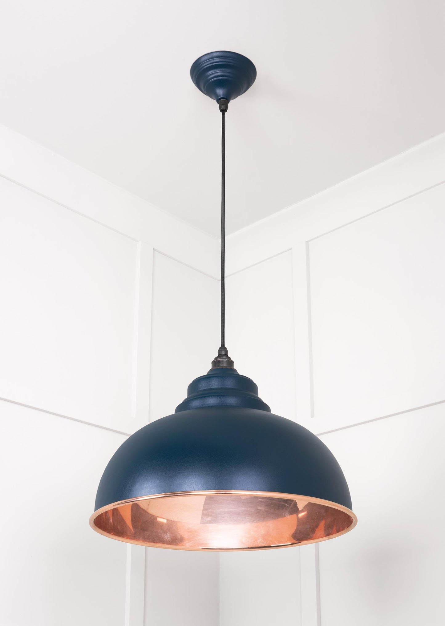 From The Anvil Smooth Copper Harborne Pendant