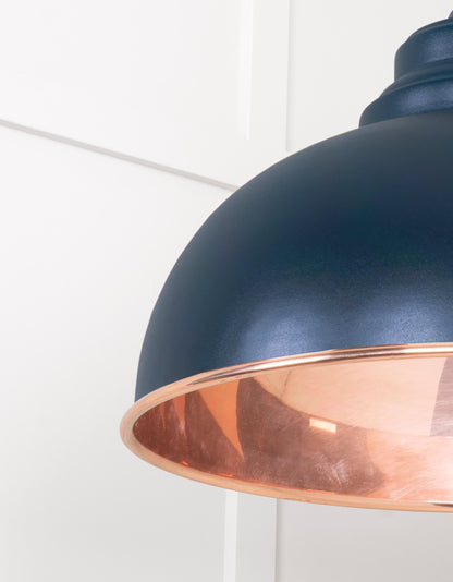 From The Anvil Smooth Copper Harborne Pendant
