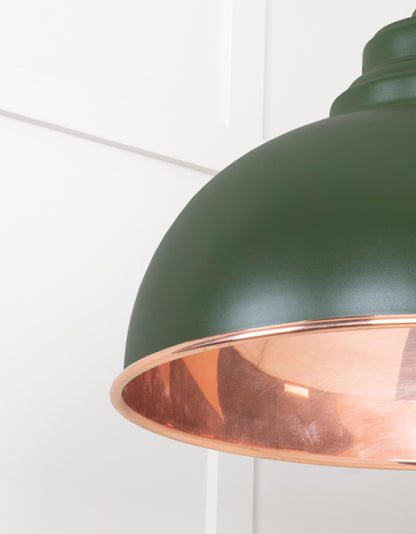 From The Anvil Smooth Copper Harborne Pendant