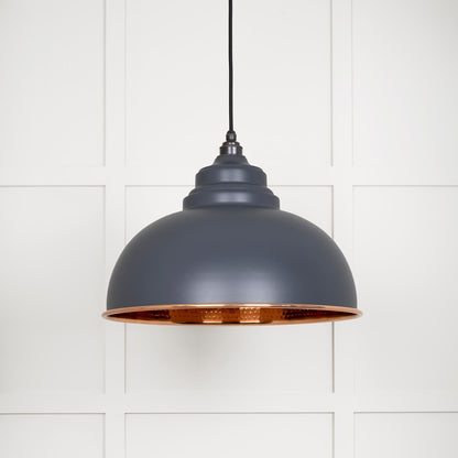 From The Anvil Hammered Copper Harborne Pendant