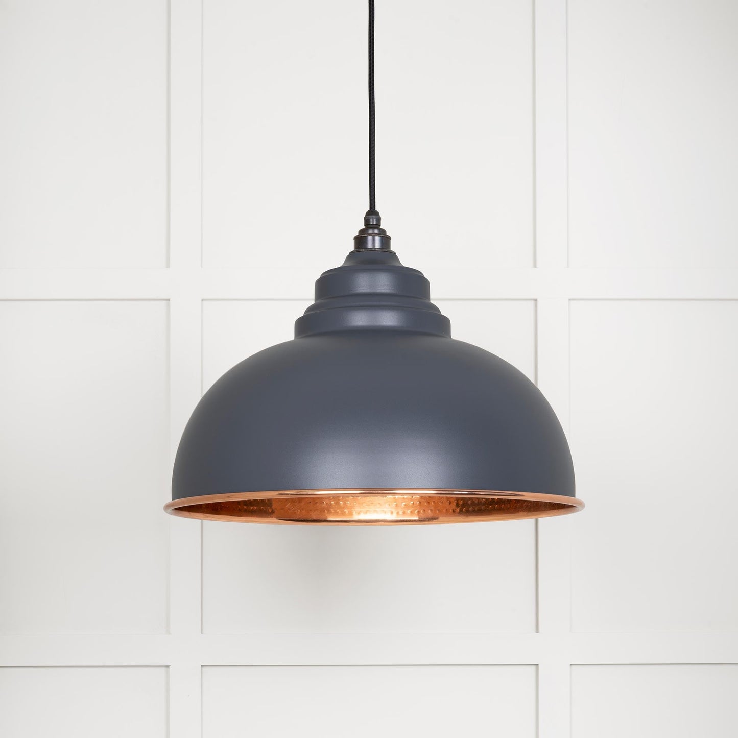 From The Anvil Hammered Copper Harborne Pendant