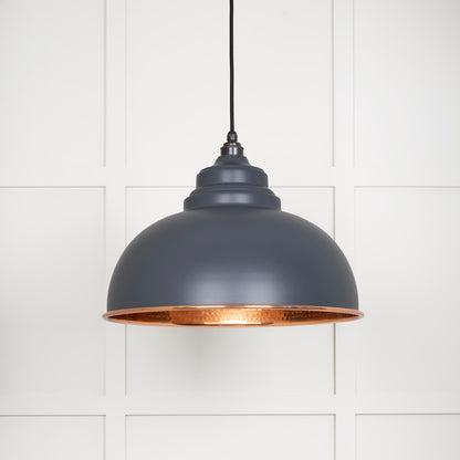From The Anvil Hammered Copper Harborne Pendant