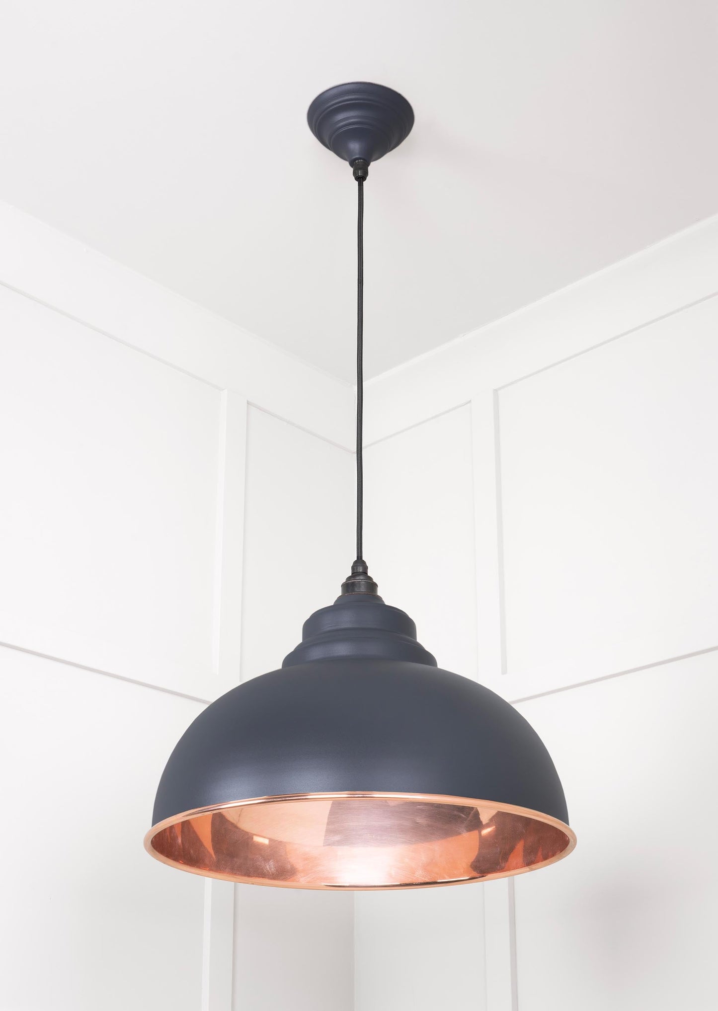 From The Anvil Smooth Copper Harborne Pendant