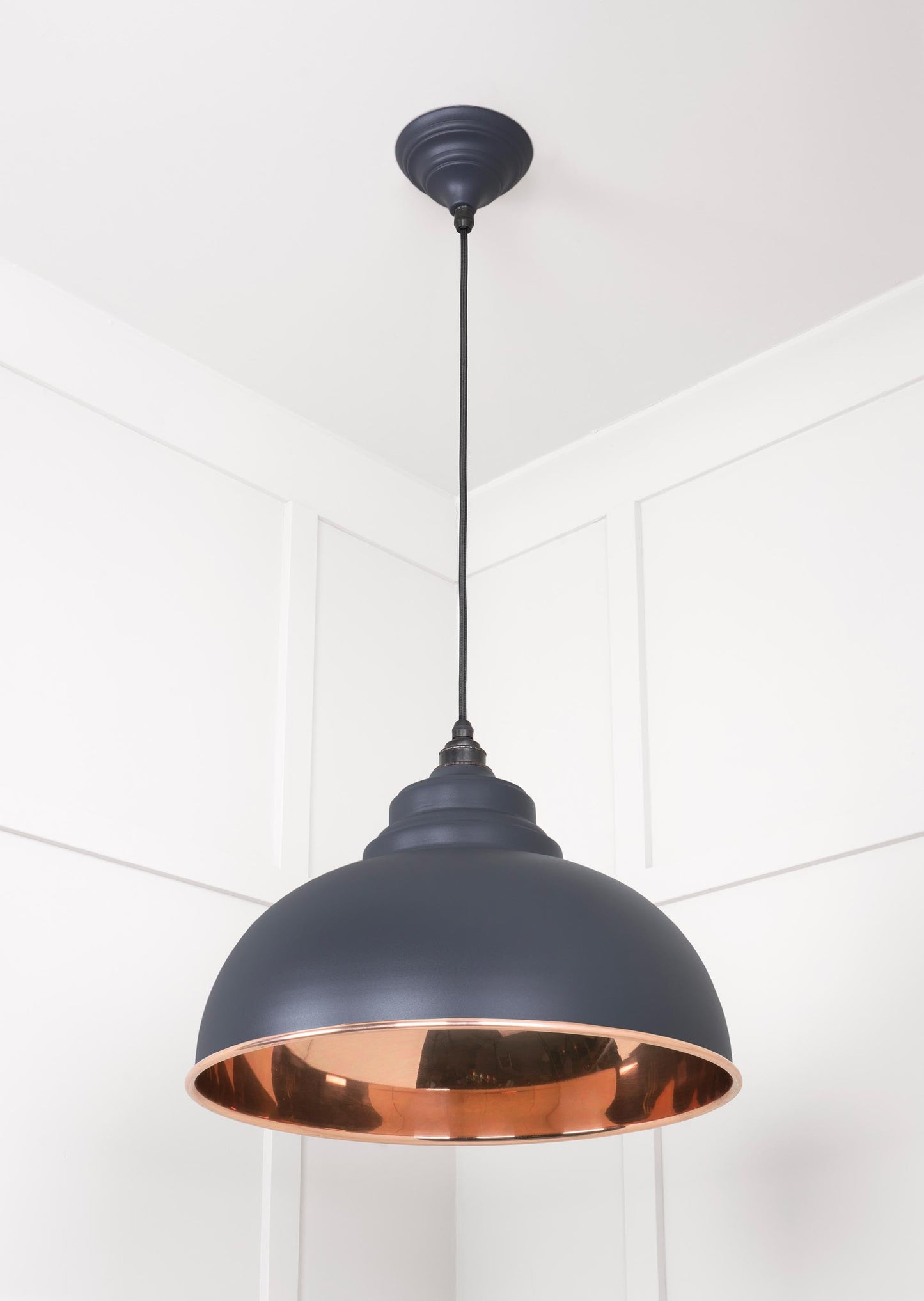 From The Anvil Smooth Copper Harborne Pendant