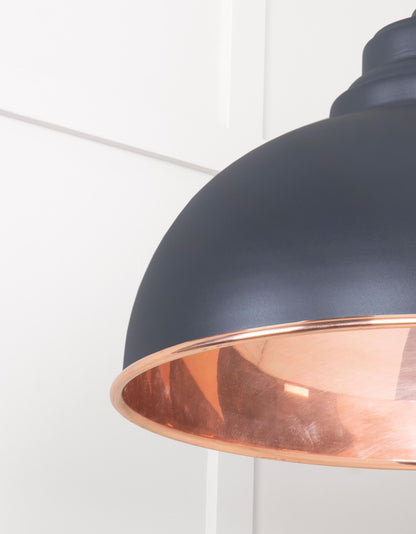 From The Anvil Smooth Copper Harborne Pendant