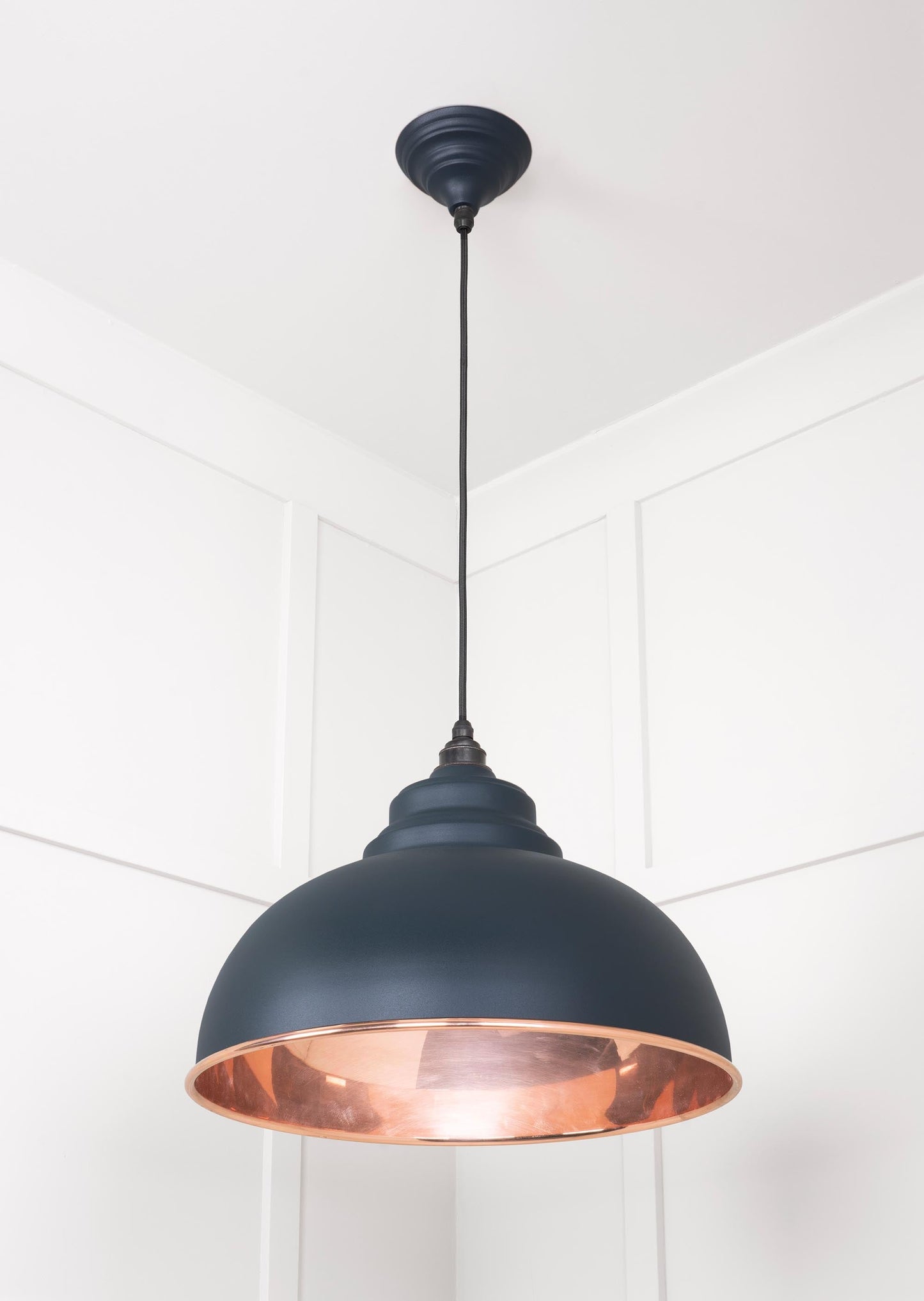 From The Anvil Smooth Copper Harborne Pendant