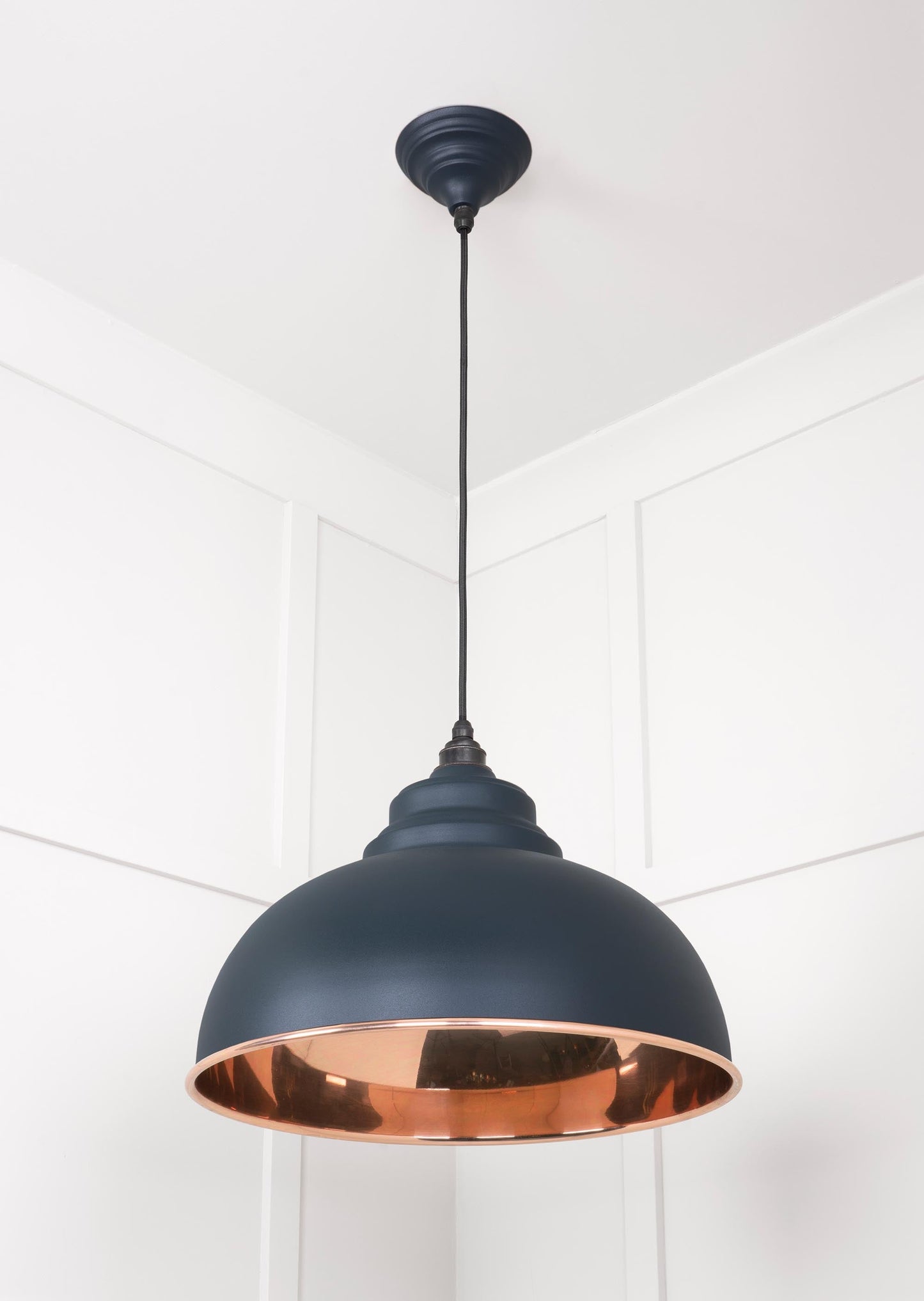 From The Anvil Smooth Copper Harborne Pendant