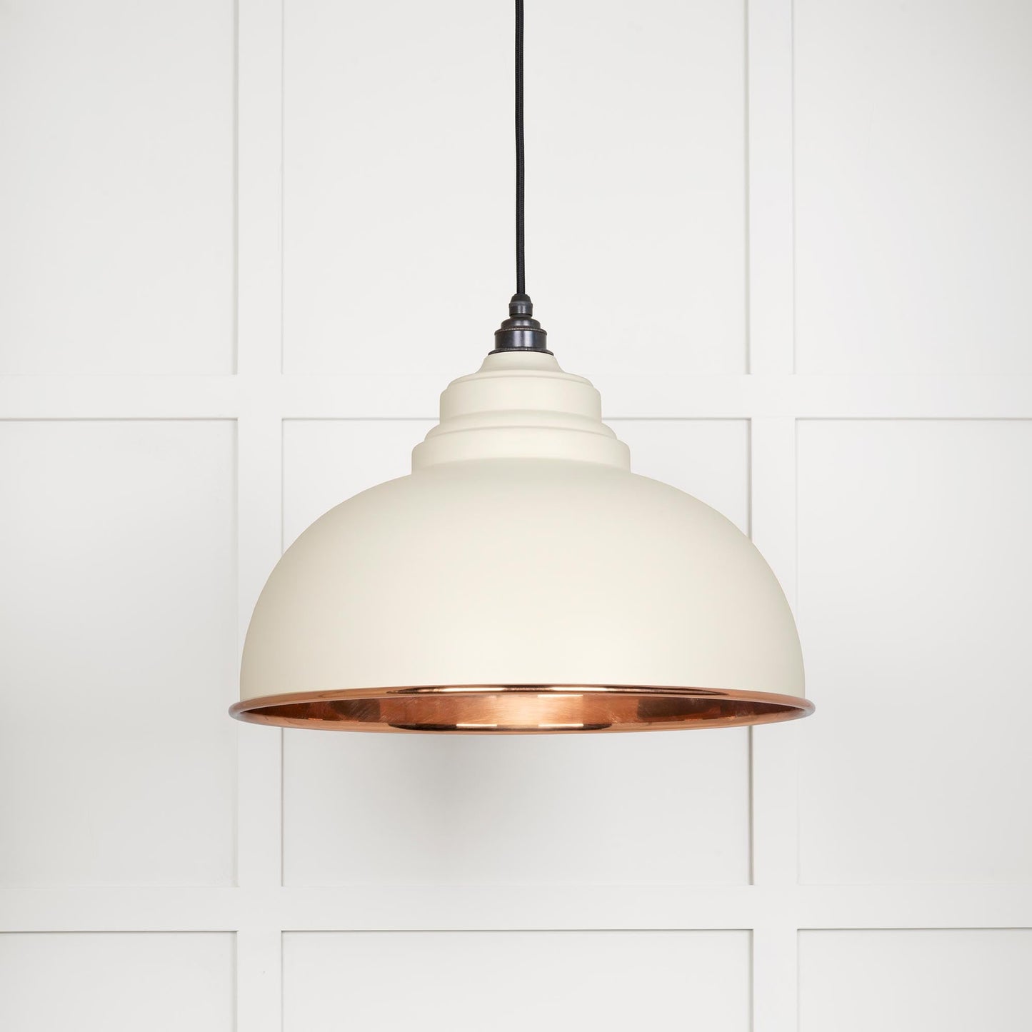 From The Anvil Smooth Copper Harborne Pendant
