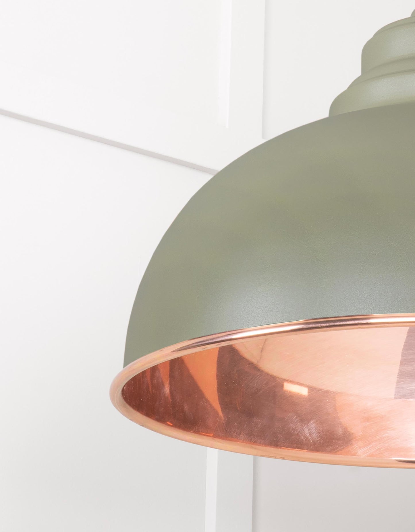 From The Anvil Smooth Copper Harborne Pendant