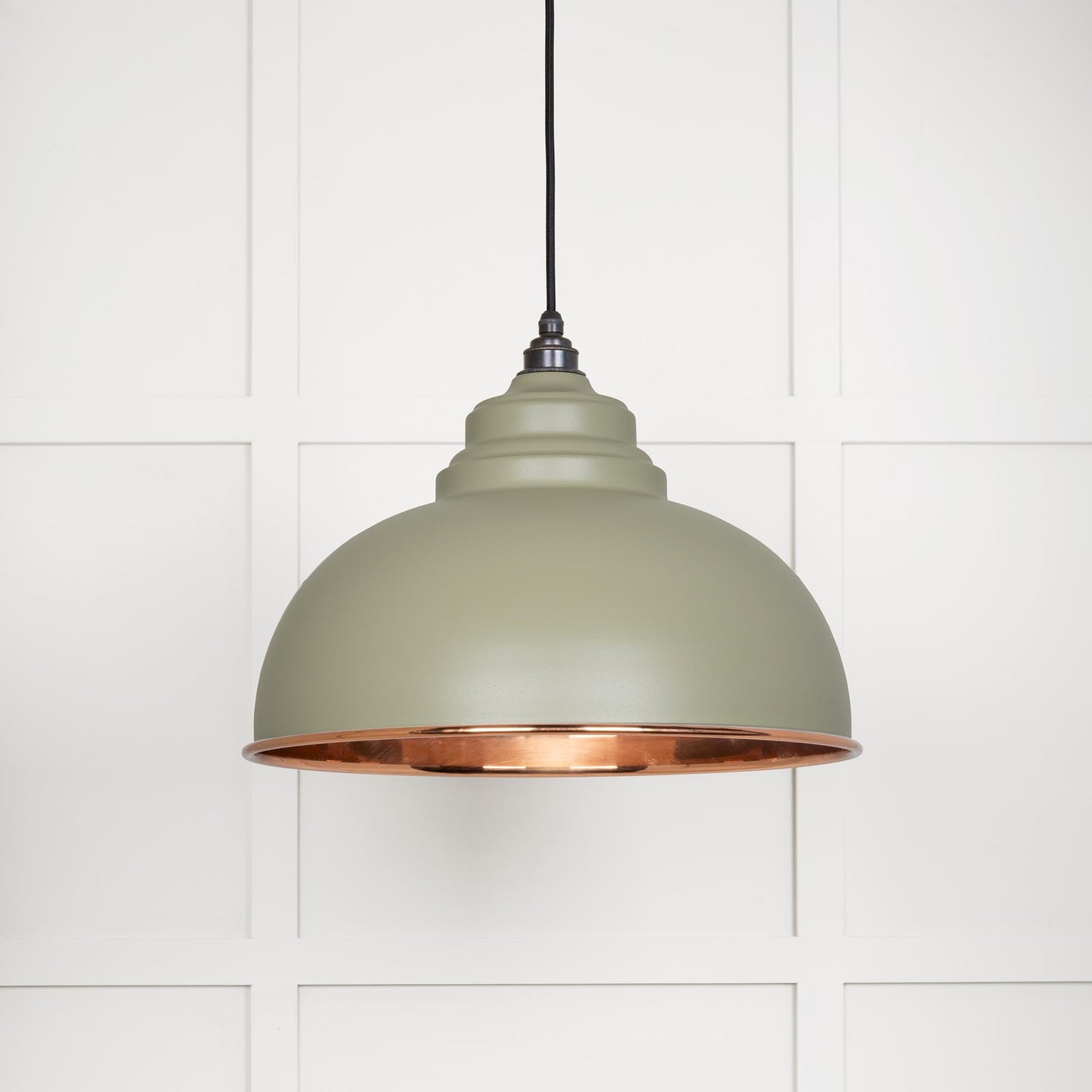 From The Anvil Smooth Copper Harborne Pendant