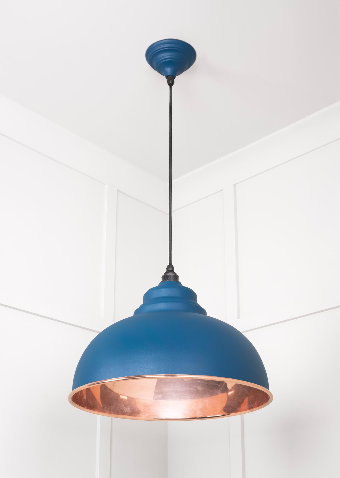 From The Anvil Smooth Copper Harborne Pendant