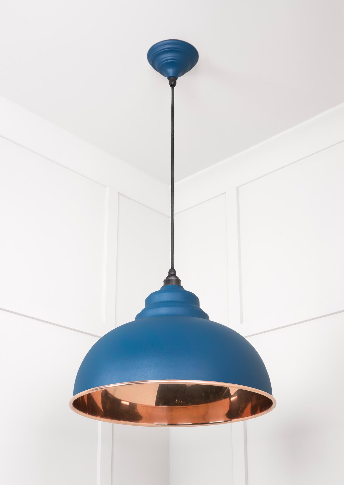 From The Anvil Smooth Copper Harborne Pendant