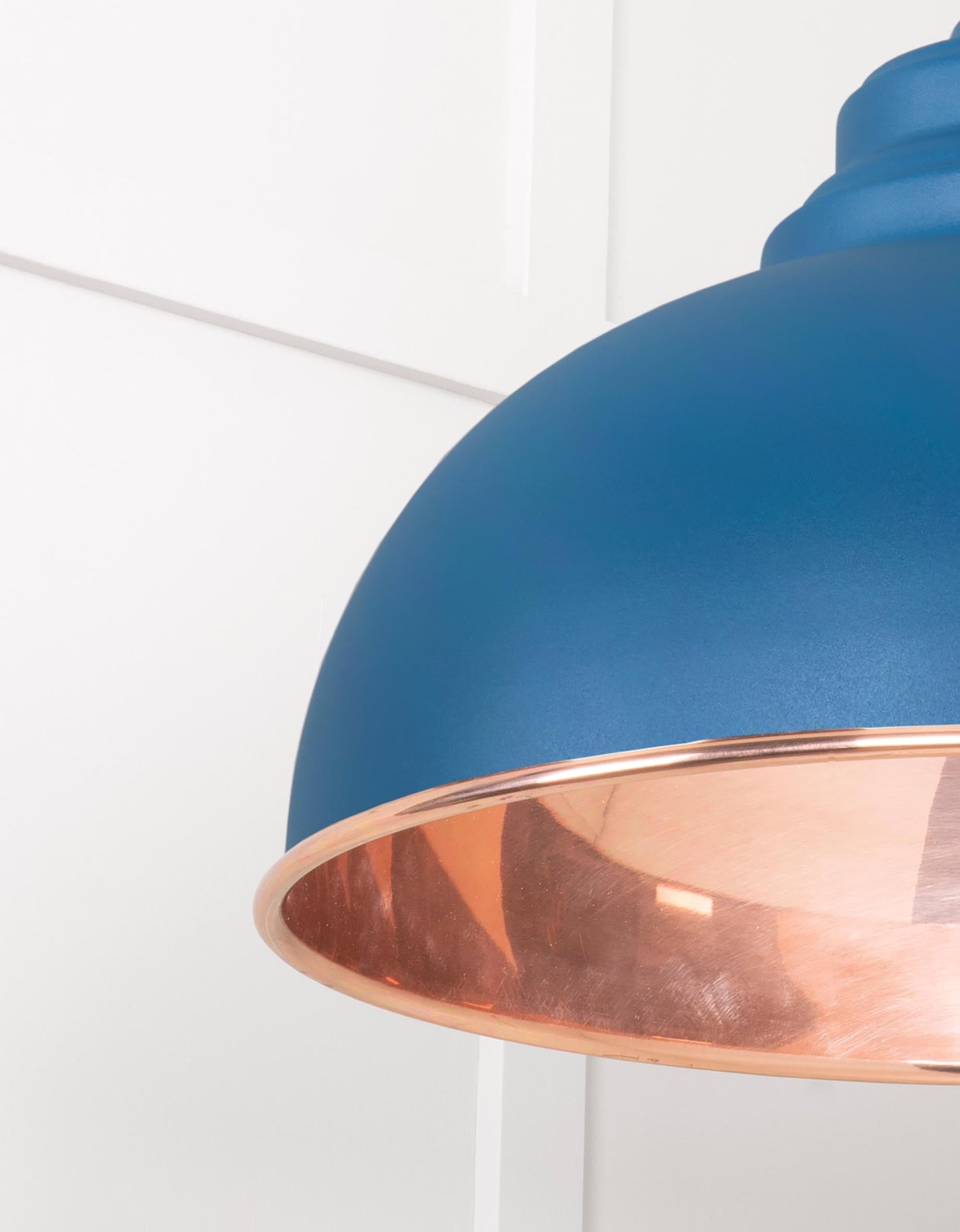 From The Anvil Smooth Copper Harborne Pendant