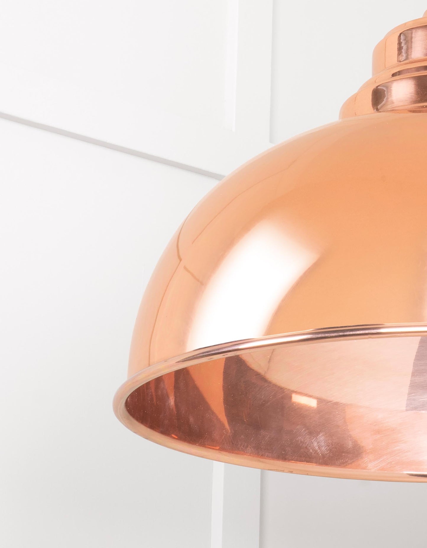 From The Anvil Smooth Copper Harborne Pendant