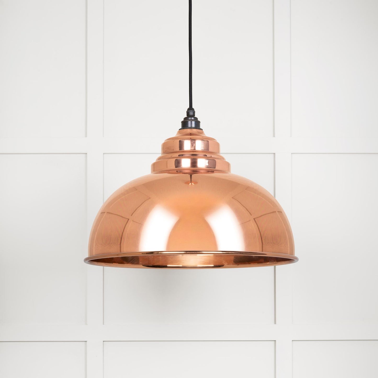 From The Anvil Smooth Copper Harborne Pendant