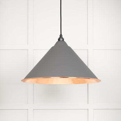 From The Anvil Hammered Copper Hockley Pendant