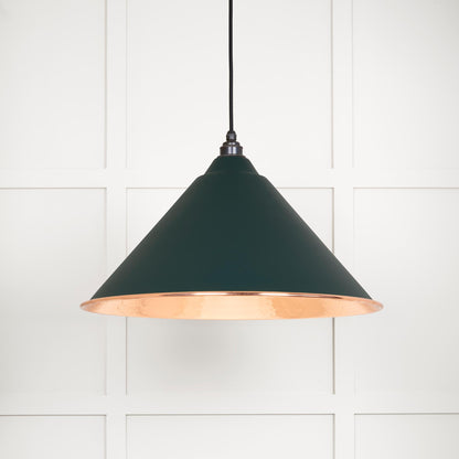 From The Anvil Hammered Copper Hockley Pendant