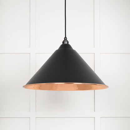 From The Anvil Hammered Copper Hockley Pendant
