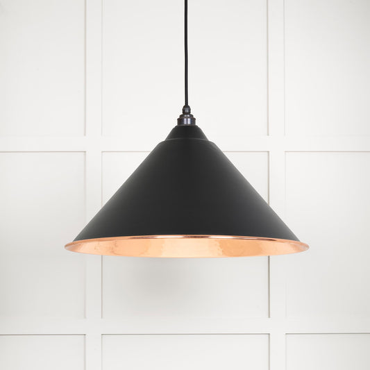 From The Anvil Hammered Copper Hockley Pendant
