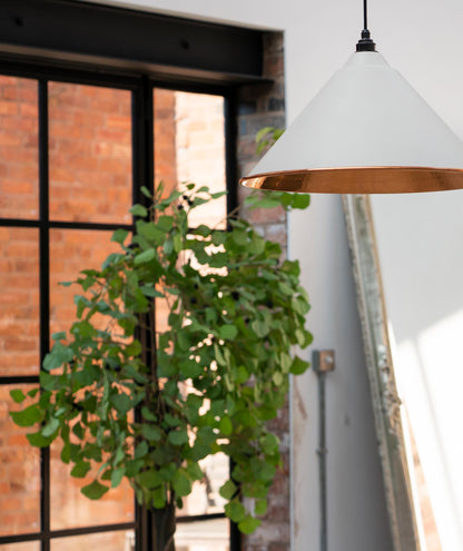 From The Anvil Hammered Copper Hockley Pendant