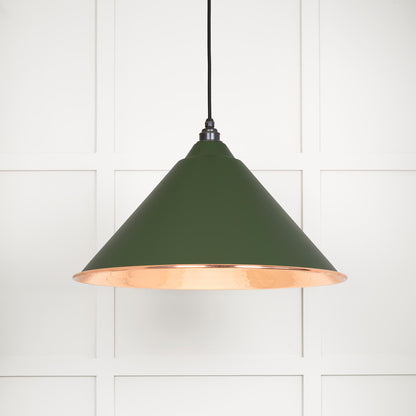 From The Anvil Hammered Copper Hockley Pendant
