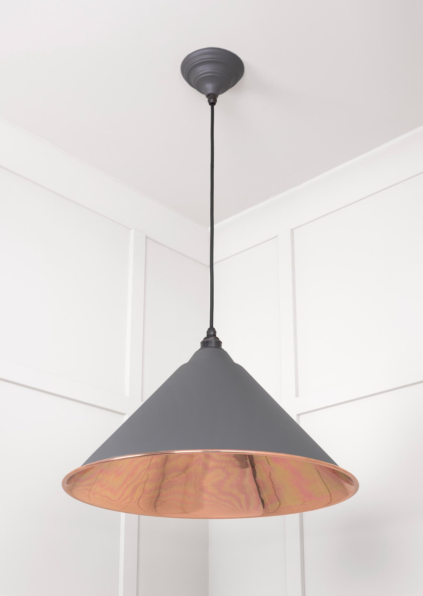 From The Anvil Smooth Copper Hockley Pendant