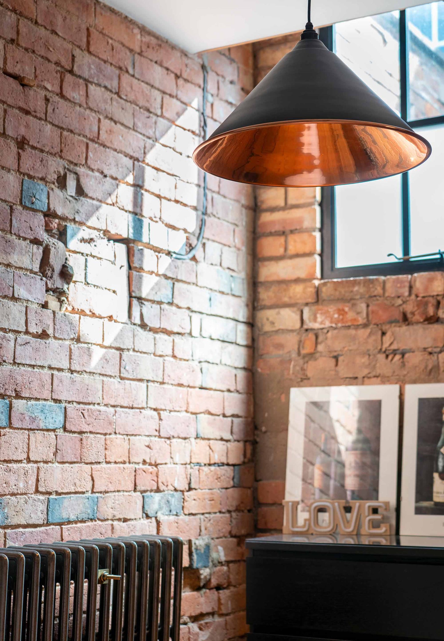 From The Anvil Smooth Copper Hockley Pendant
