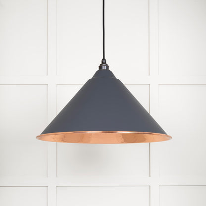 From The Anvil Hammered Copper Hockley Pendant