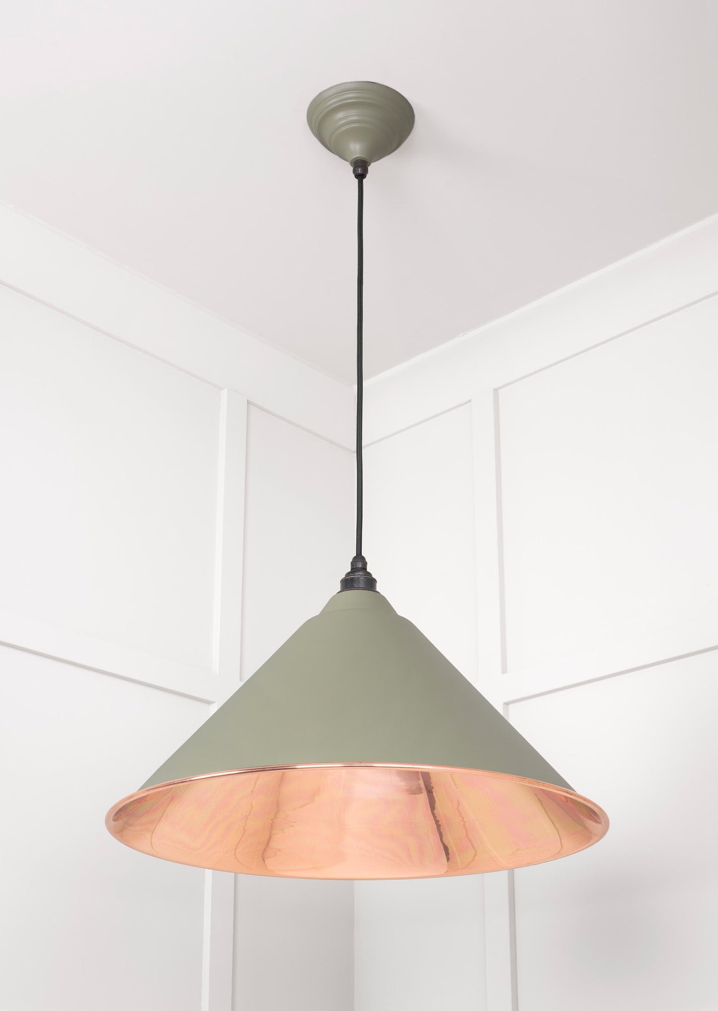 From The Anvil Smooth Copper Hockley Pendant