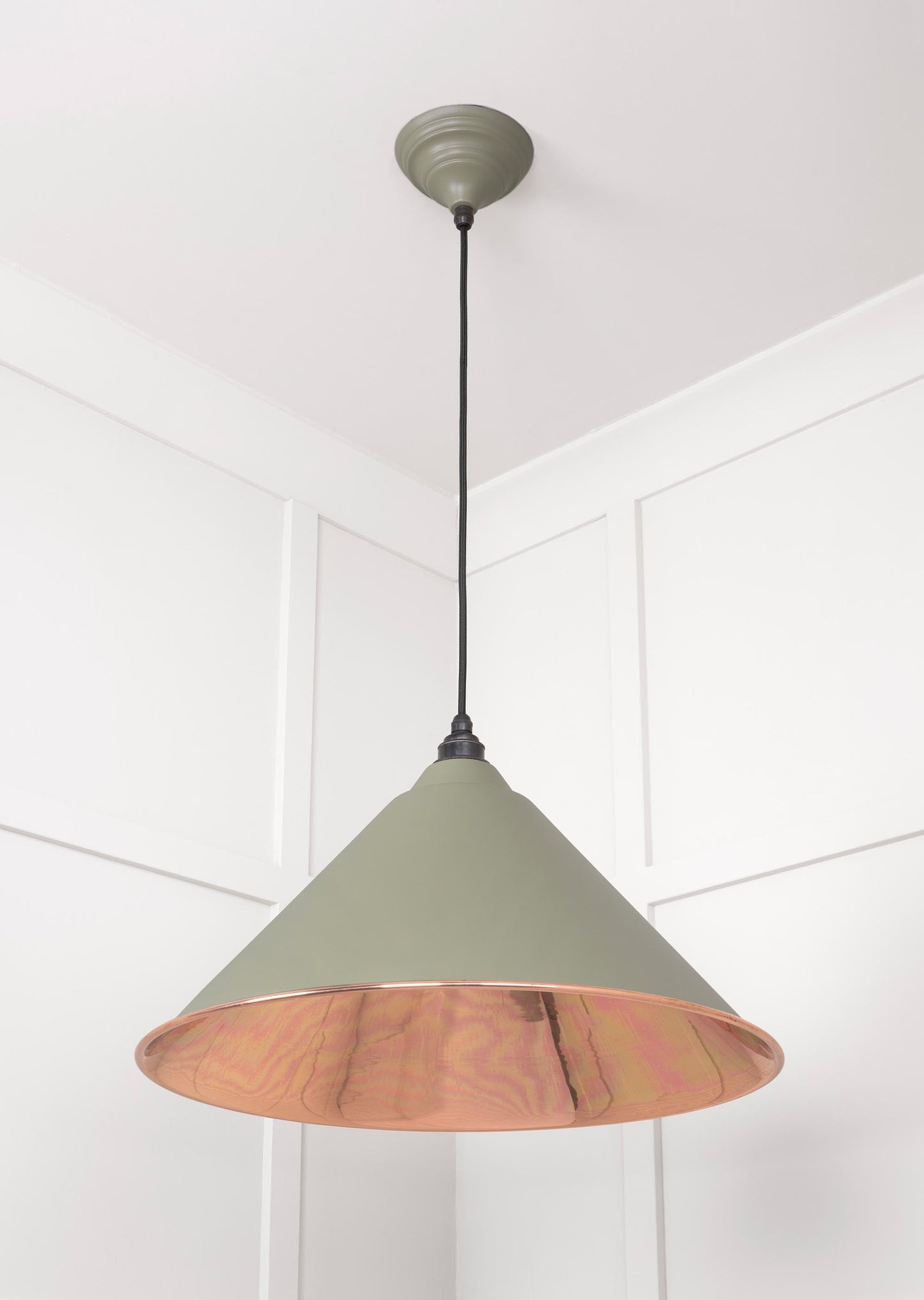 From The Anvil Smooth Copper Hockley Pendant