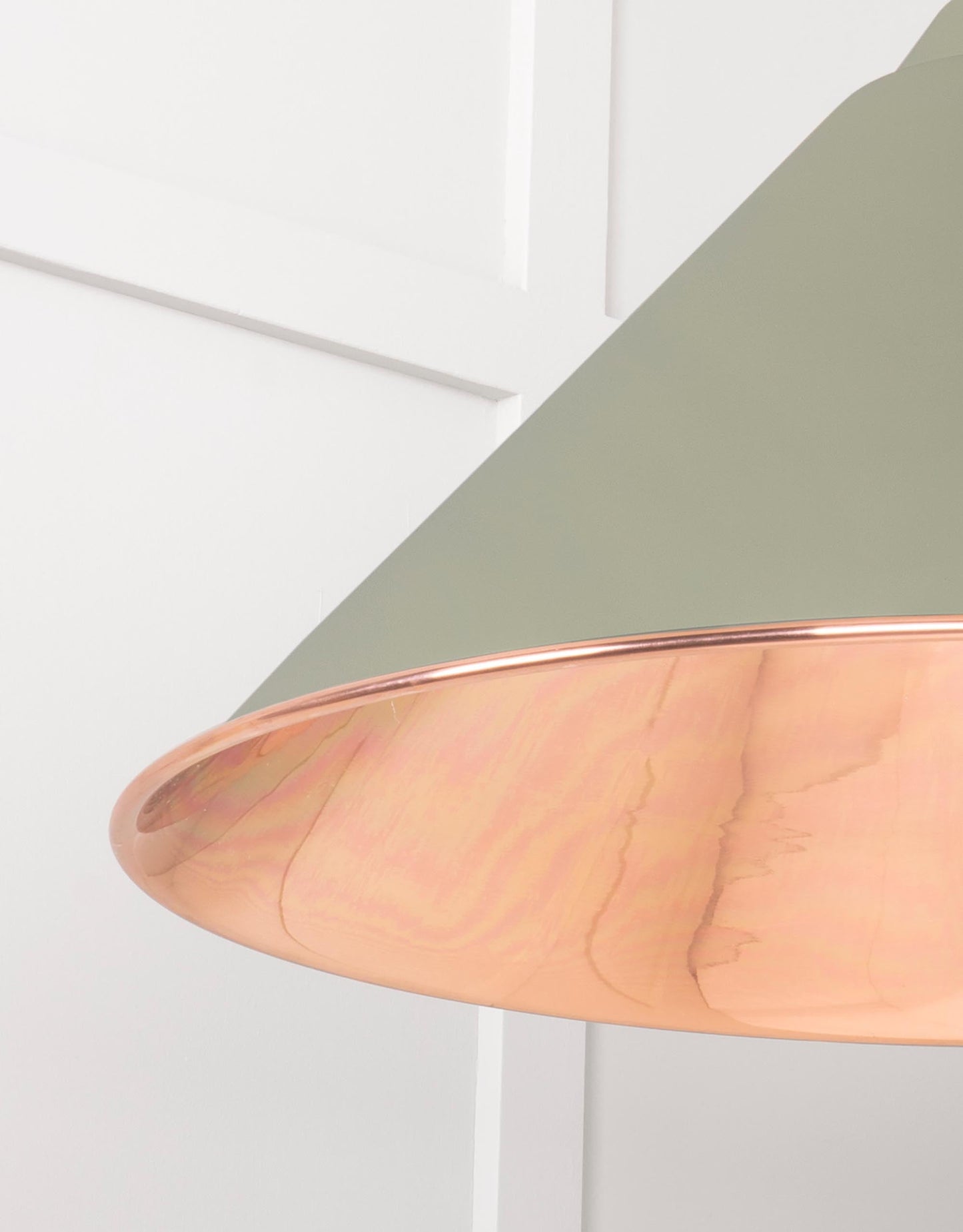From The Anvil Smooth Copper Hockley Pendant