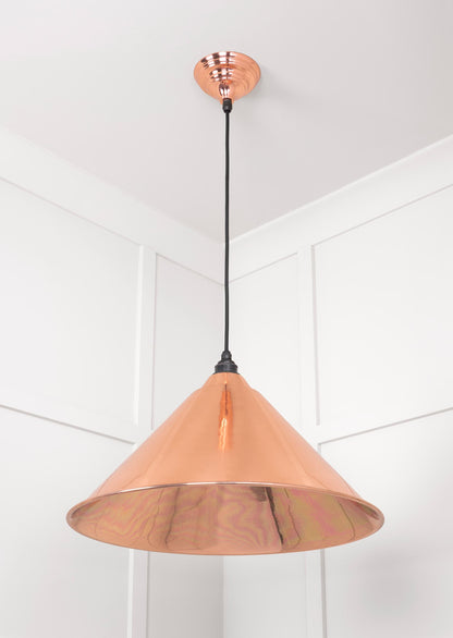 From The Anvil Smooth Copper Hockley Pendant