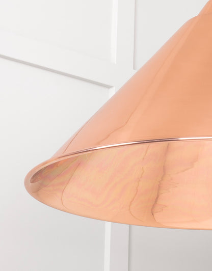 From The Anvil Smooth Copper Hockley Pendant