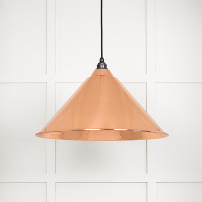 From The Anvil Hammered Copper Hockley Pendant