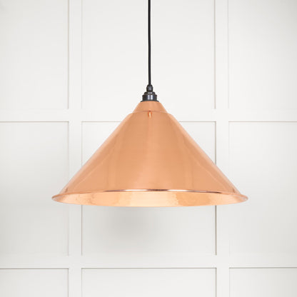From The Anvil Hammered Copper Hockley Pendant