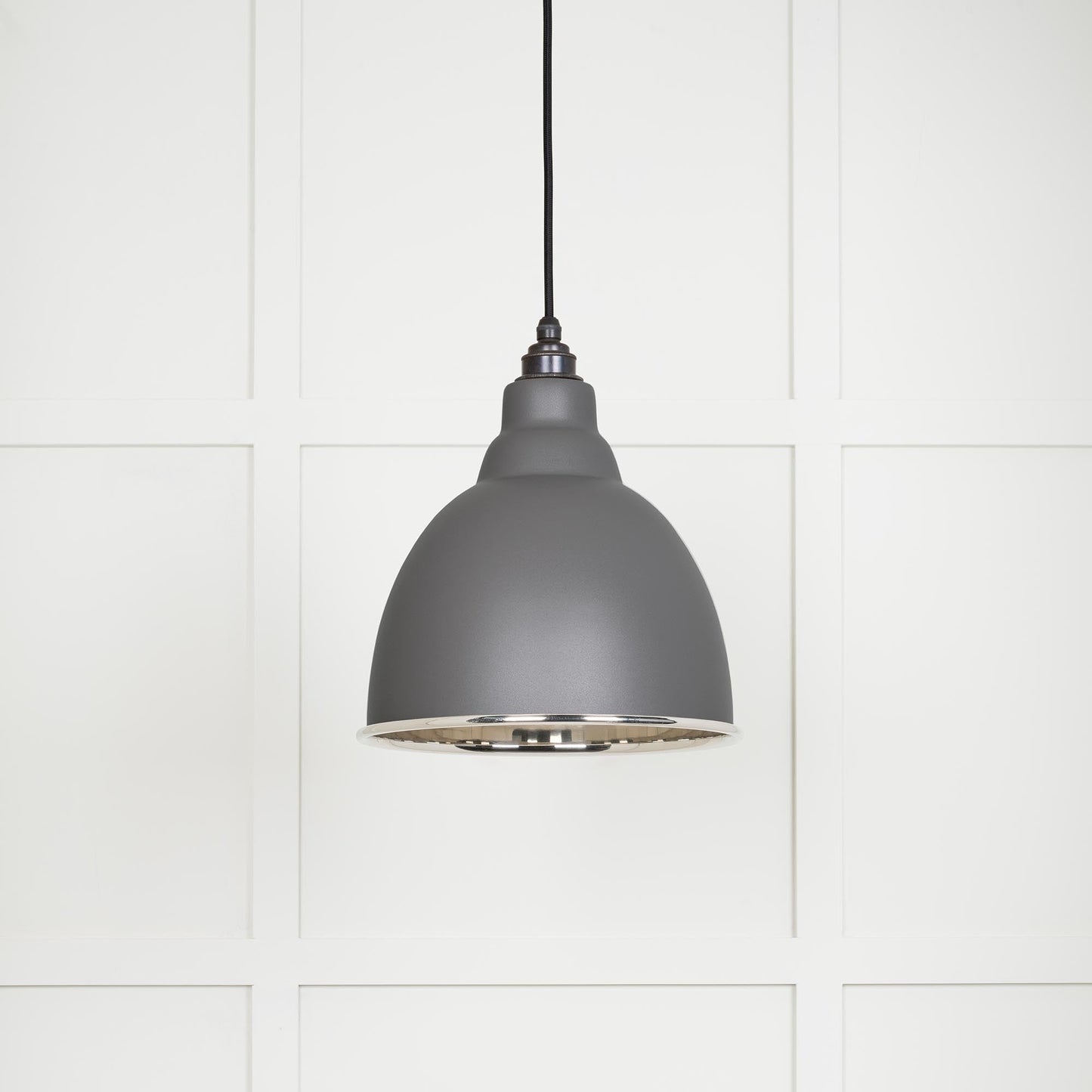 From The Anvil Smooth Nickel Brindley Pendant